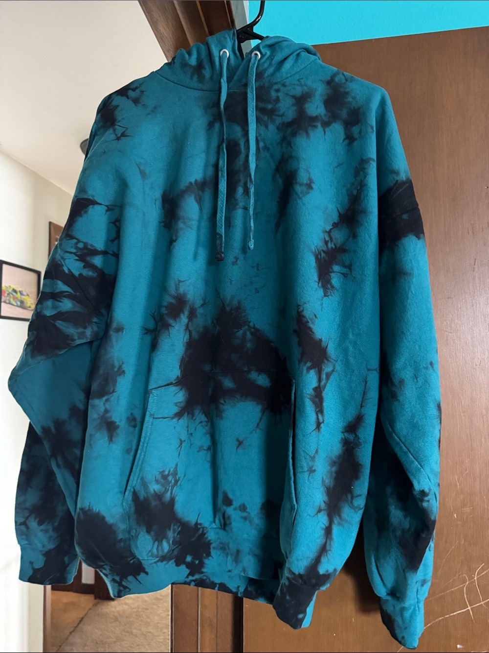 Tie-Dye Pullover Hoodie